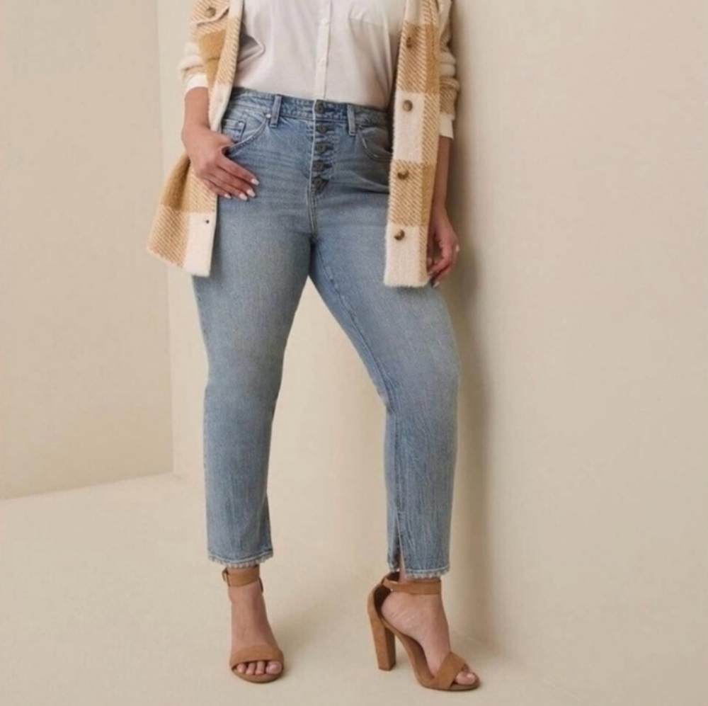 Torrid High-rise Straight Jean